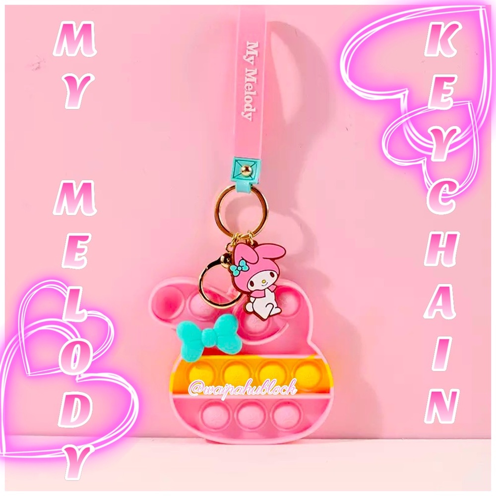 My Melody Pop it Keychain